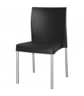Silla apilable de plastico