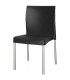 Silla apilable de plastico