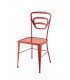 Silla de forja con respaldo moderno