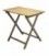 Mesa plegable rectangular de madera Mod. 11M