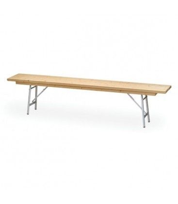 Banco plegable de madera de Pino