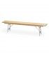 Banco plegable de madera de Pino