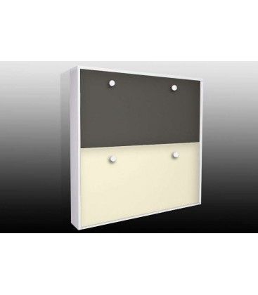 Litera Abatible de Madera