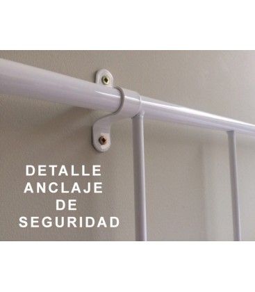 Litera abatible metálica cama superior basculante