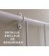 Litera abatible metálica cama superior basculante