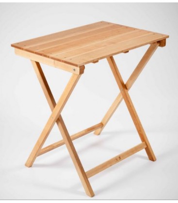 Mesa Plegable Rectangular de madera de haya