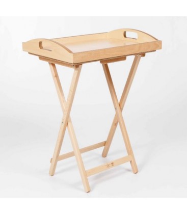 Mesa auxiliar plegable con Bandeja
