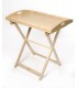 Mesa auxiliar plegable con Bandeja