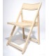 Silla plegable de madera de haya modelo CER