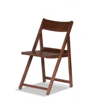 Silla plegable de madera de haya modelo CER