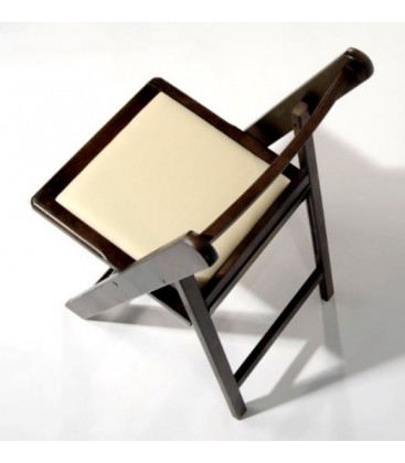 Silla de Madera con el Asiento Tapizado