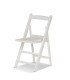Sillas plegables con asiento tapizado