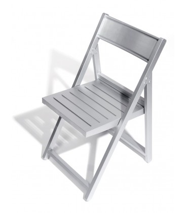 Silla plegable de madera de haya modelo CER