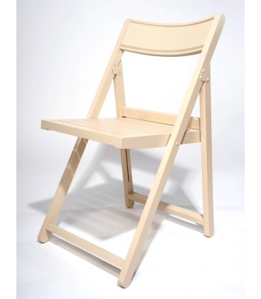 Silla plegable de madera de haya modelo CER