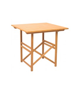 MESA MADERA PLEGABLE 80 X 80