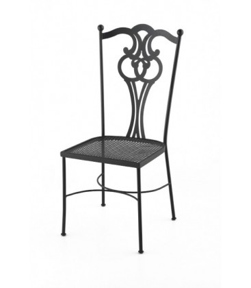 Silla de forja elegante